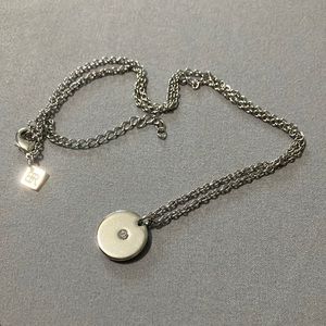 Banana Republic silver tone necklace